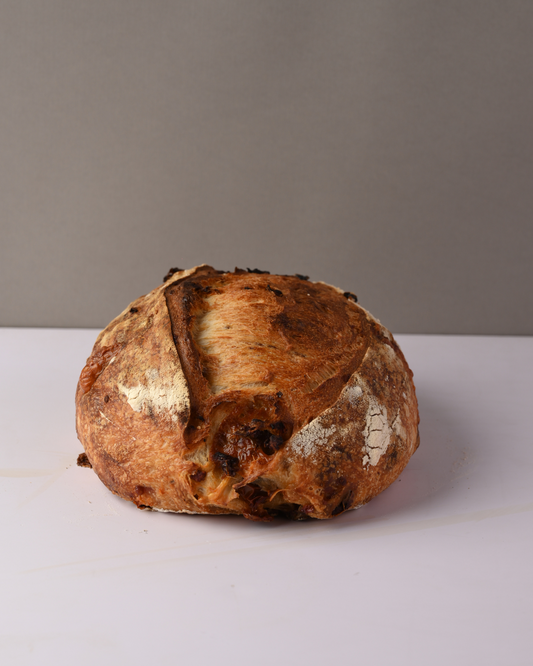 Sundried Tomato Parmesan Sourdough - 500g (made-to-order)